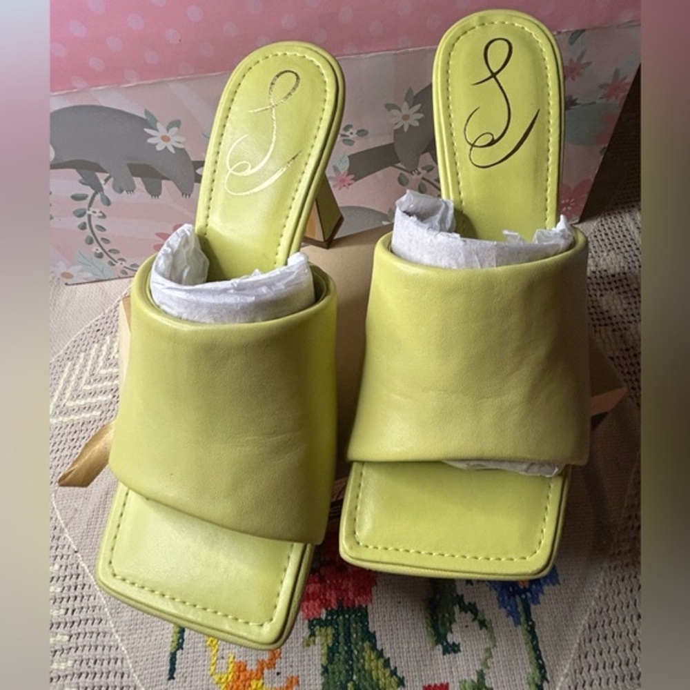 Sam Edelman Lemon Yellow Pumps